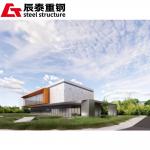 High Strength Lightweight Steel Structure Building Construction For Car Showroom for sale