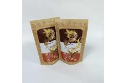 China 120 Microns Stand Up Matte Protein Powder Mylar Zip Pouches supplier