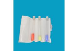 China Lab Function 4 Slotted Absorbent Pocket Sleeve 4 Bay Absorbent Pouch supplier