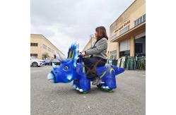 China Jurassic Park Dinosaur Ride on for Kids in Playground and Square supplier