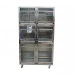 1220*700*2185Mm Glass Wall Pet Display Cages Foster Care Hospitalization for sale