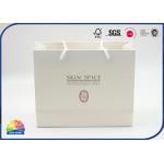 350g Coated Paper Shopping Bags Matte Lamination Customized Logo With Handle for sale