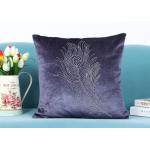 Custom Unique Shiny Diamonds Logo Soft Velvet Cushion High Demand Pillowcase for sale