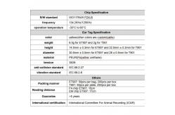 China ISO 11784/11785 Certified Electronic Ear Tag with 100,000 Write Cycles and Self-locking Plastic Pin for Livestock Tracking supplier
