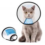 Adjustable Pet Training Collars White Comfy Dog Cat Cone Collar for sale