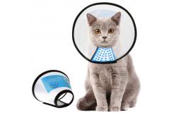 China Adjustable Pet Training Collars White Comfy Dog Cat Cone Collar supplier