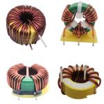 various through hole inductors 1mh/1h magnetic ferrite core toroidal inductor coil common mode choke  for power supply for sale