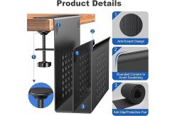 China Desk Side Storage Steel Hanging No Drilling Thickness 1mm Customized Logo Acceptable supplier