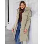 Closure Female Frost Jacket In Black With Zipper And Snap Fastener for sale