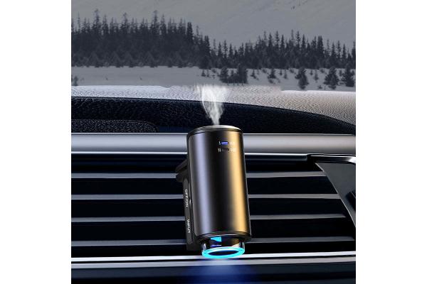 HOMEFISH Aluminium Alloy ABS Car Air Freshener Perfume Diffuser 1.5V