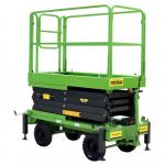 10m 300Kg Scissor Lift with Motorized Device Electric Aerial Work Platform for Painting Cleaning for sale