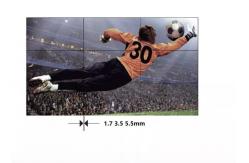 China Big Screen LCD Video Wall 4k Full HD , Vertical Interactive 3x1 Video Wall supplier