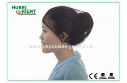 China Ventilate Non Irritating Nylon Disposable Hairnet supplier