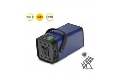 China 200W Rechargeable Lithium Battery Portable Power Station Mini Solar Power Station supplier