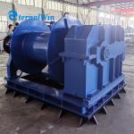 Custom Wire Rope Marine Electric Winch For Handling Heavy Loads for sale