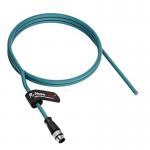 Alvin's Cables M12 A-Code 8 Pin Male to Open End Power I/O Cable Cat6a High-Flex Shielded for Cognex Keyence Basler Industrial Automation Fieldbus Module 6.6ft, Green for sale