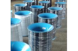 China Pet Coated 0.45mm Metal Binding Wire Double Loop Binding Stitching supplier