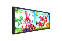 China 28.5 Inch Android Wifi Digital Signage Display High Brightness Lcd Bar Panel supplier