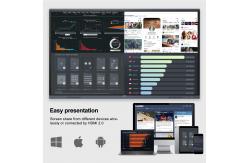 China H10 86'' Multi - Touch Smart Interactive Whiteboard Interactive Display Panel supplier