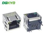 DGKYD561188DB1A1DY128 Without Filter 8P8C Shielded Connector With Light Network Port Socket for sale