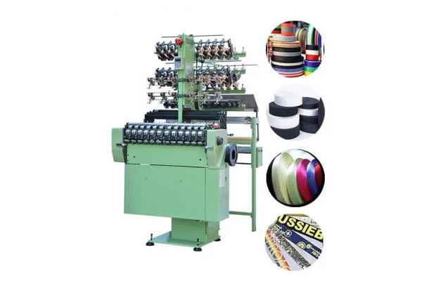 High Output Loom Polyester Elastic Tape Making Machine Easy Maintenance