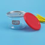 Easy Open Peanut Pistachio 22g 280ml Plastic Food Cans for sale