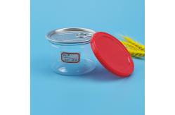 China Easy Open Peanut Pistachio 22g 280ml Plastic Food Cans supplier
