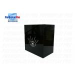 Plastic Acrylic Display Merchandising Shelf Silk Screen Printed 1C 3mm Thickness for sale