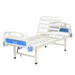 Customization YFH-C005 Hospital Bed with Metal and ABS Material Adjustable Back Lift Movable Manual Single Crank Handle for sale