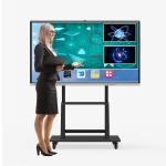 4k LCD HDMI Interactive Whiteboard For Classroom Anti Glare Glass Material for sale