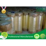 White / Yellow Adhesive Bopp Tape Jumbo Roll For Industrial Carton Bundling for sale