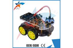 China 4WD Car Ultrasonic Line track Obstacle Avoidance Anti drop Smart Car Robot Kit supplier