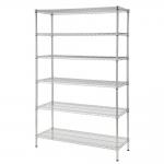 Heavy Duty Commercial Adjustable Chrome Shelving Unit Sales Shop Wire Rack for sale