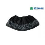 Black 35gsm Disposable Non Woven Shoes Cover for sale