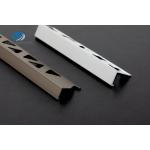 2500mm Length L Shape Aluminium Channel Profiles  6063 Aluminium Wall Profile