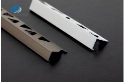 China 2500mm Length L Shape Aluminium Channel Profiles  6063 Aluminium Wall Profile supplier