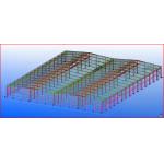 Two Span H Section Light Steel Structure Warehouse Big Plant For Philippines for sale