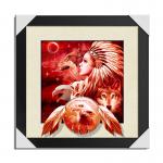 5D Pictures Custom Lenticular Printing PET Printing 40x40cm