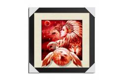China 5D Pictures Custom Lenticular Printing PET Printing 40x40cm supplier
