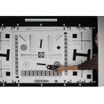 Camera Resolution Test Chart Transparent 4k Uhd Tv Universal Equiped With Light Box