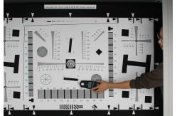 China Camera Resolution Test Chart Transparent 4k Uhd Tv Universal Equiped With Light Box supplier