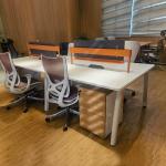 Office Furniture Work Station Desk Wood Office Partition Workstation Desk With Drawer for sale