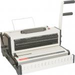 4x4 Hole Comb Double Loop Wire Binding Machine For A3 / A4 Paper