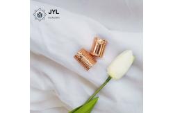 China Alu Alloy Perfume Caps Covers Lids Closures Rose Golden Personalized Design Direct Manufacturer supplier