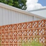 Classical Decorative Hollow Brick Garden Fences Breeze Block With Intricate Design for sale