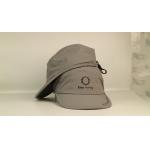 Quick Dry Soft Grey Sports Dad Hats Plastic Buckle for sale