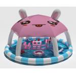 Children Inflatable Water Pool Customized With Small Floating Toys for sale