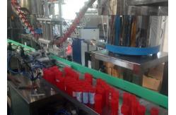 China Customized Bottle Filling Line / Auto Liquid Filling Machine Oem Service supplier