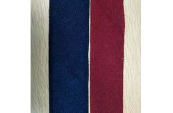China Microfiber Fabric Sewing Screw Thread Binding Tape Hemming Piping Blue 4cm Width Fabric supplier