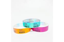 China Unisex Adults/Kids Glitter Laser Wristband Custom Event Concert Music Festival Wristband supplier